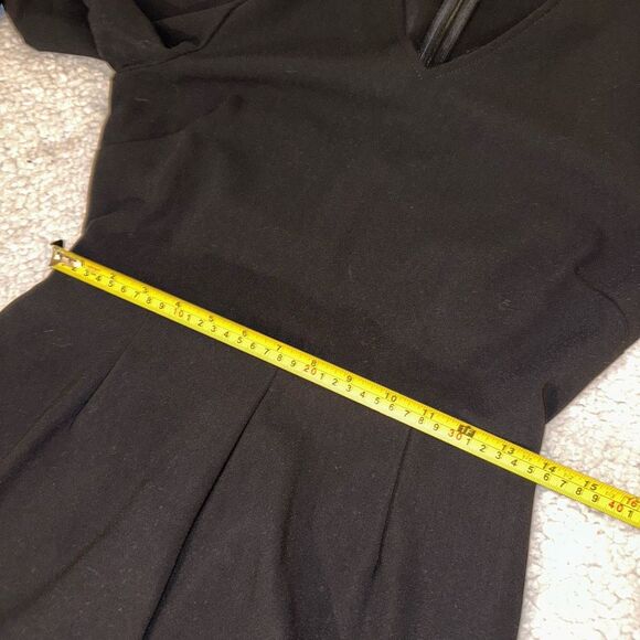 Altar’d State Medium Black Bell Long Sleeve Cutout Womens Romper EUC - Picture 9 of 13